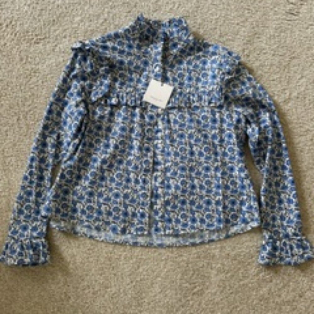 New w/tags Blouse from The Shirt by Rochelle Behrens, size XS